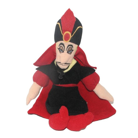 Lot of 3 Disney Aladdin Beanbag Plush Toys Aladdin Genie Jafar - Picture 2 of 8